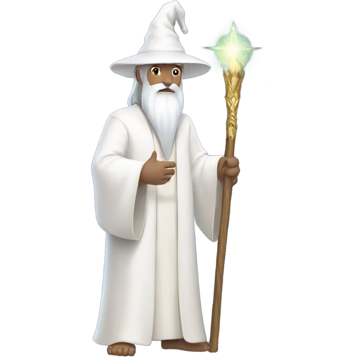 White wizard guy emoji