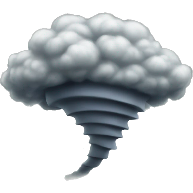 tornado  emoji