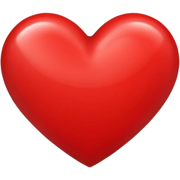 red heart emoji