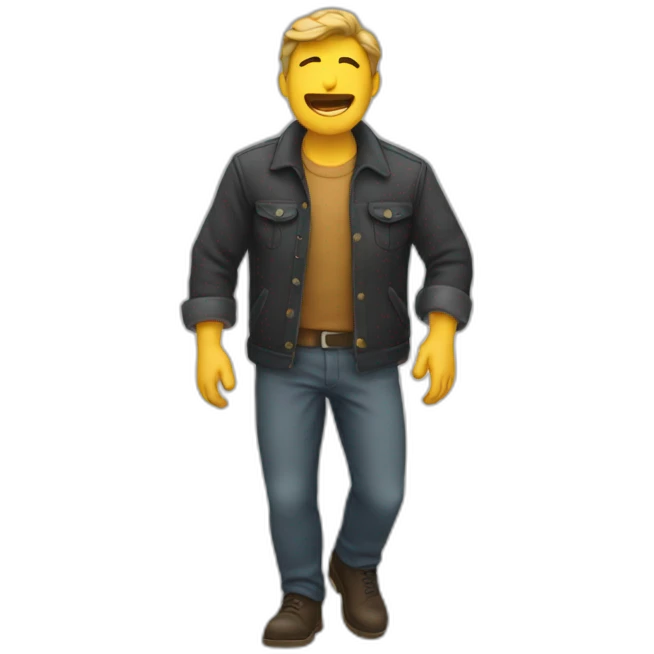 Homme en talons emoji