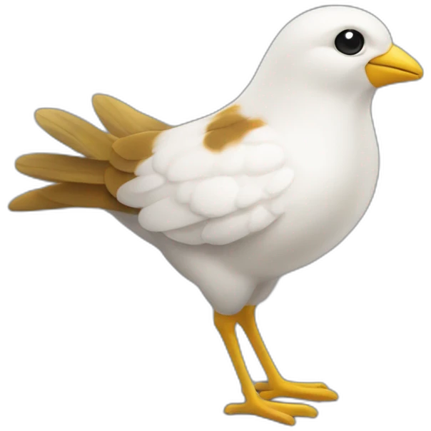 Product of breeding program that bred men and birds emoji