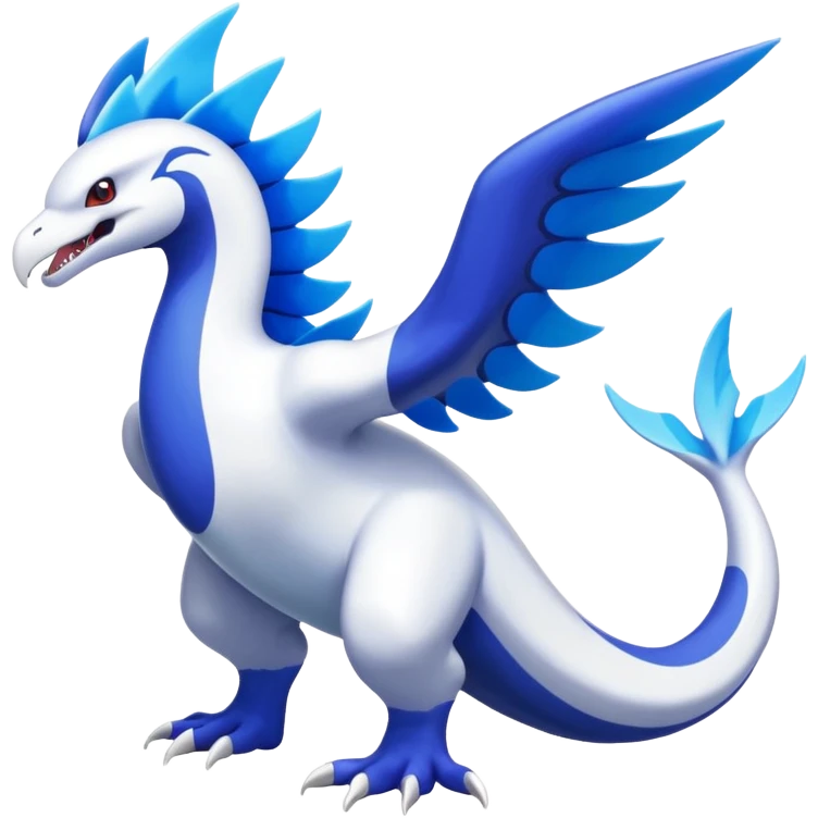 Lugia-Kyogre-Reshiram-Latios-fusion-creature (full body) emoji