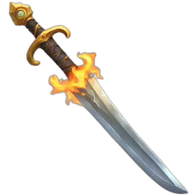 burn sword emoji