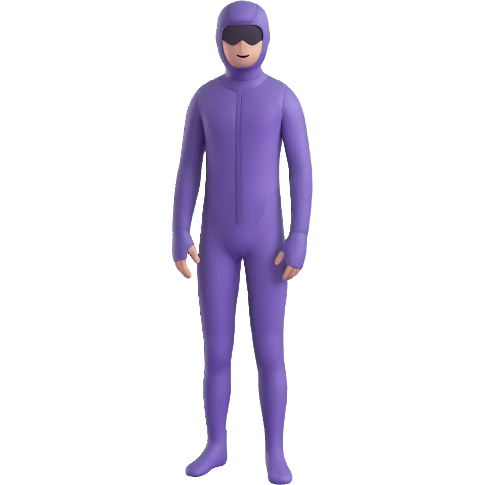 person in a stillsuit from Dune emoji