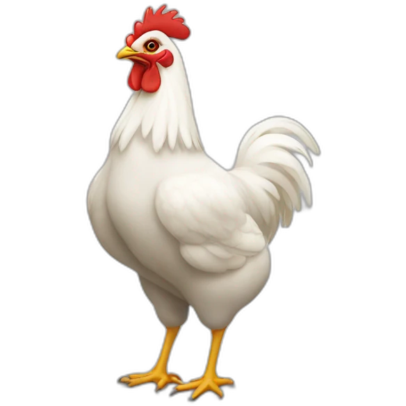 poule qui boit emoji