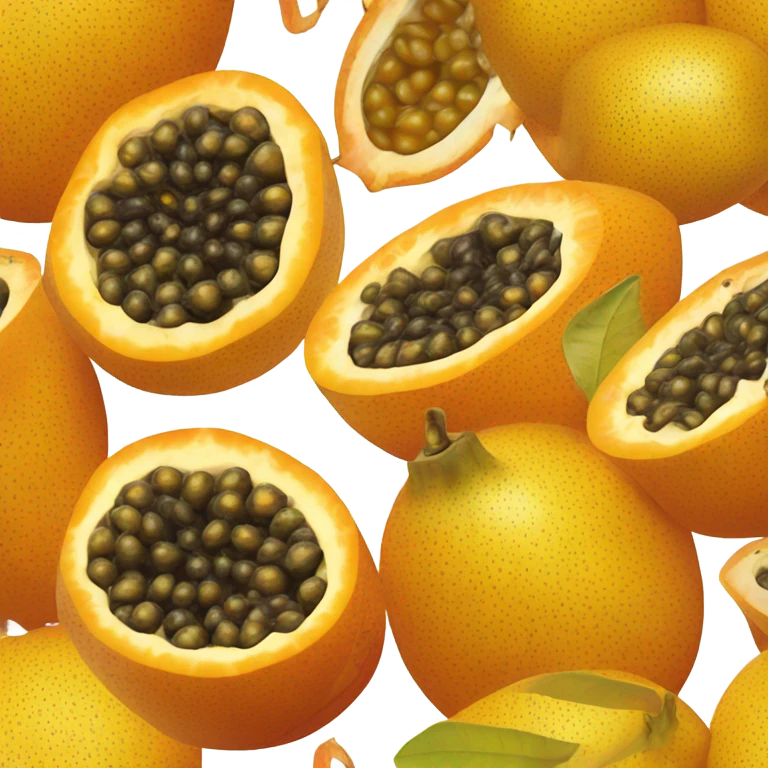 Passion fruit  emoji