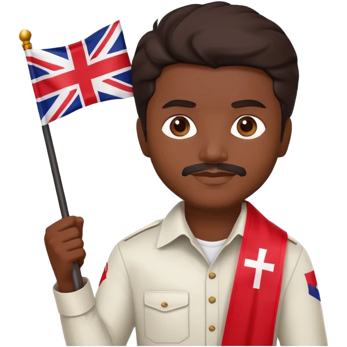 Thalapathy with TVK flag emoji