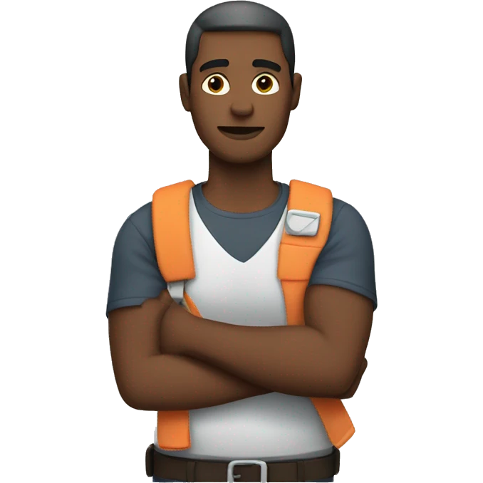 Man with arm sling emoji