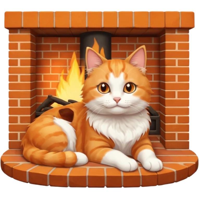 Cat hearth emoji