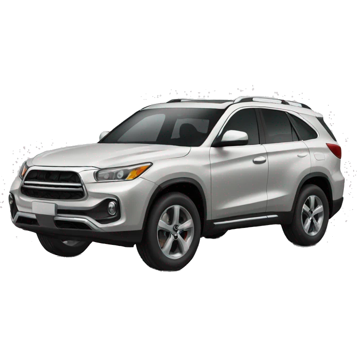 A suv car emoji