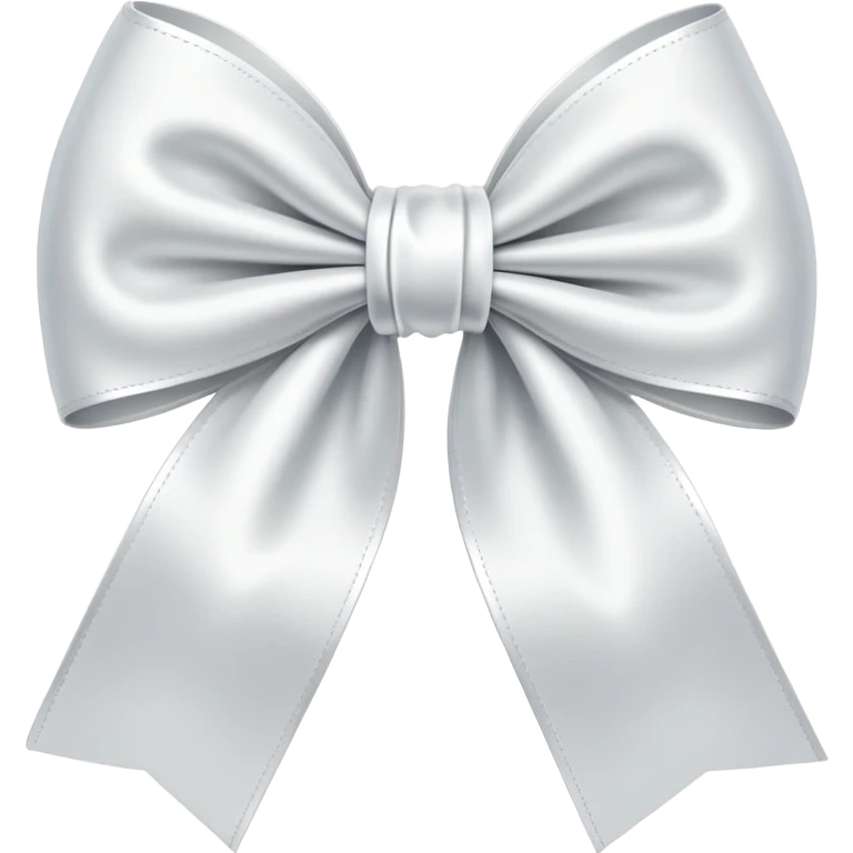 white bow emoji