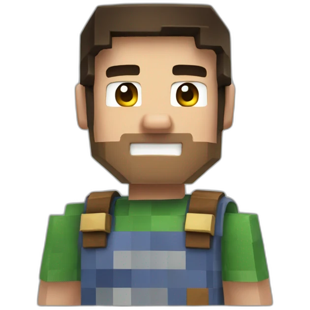 Steve from minecraft emoji