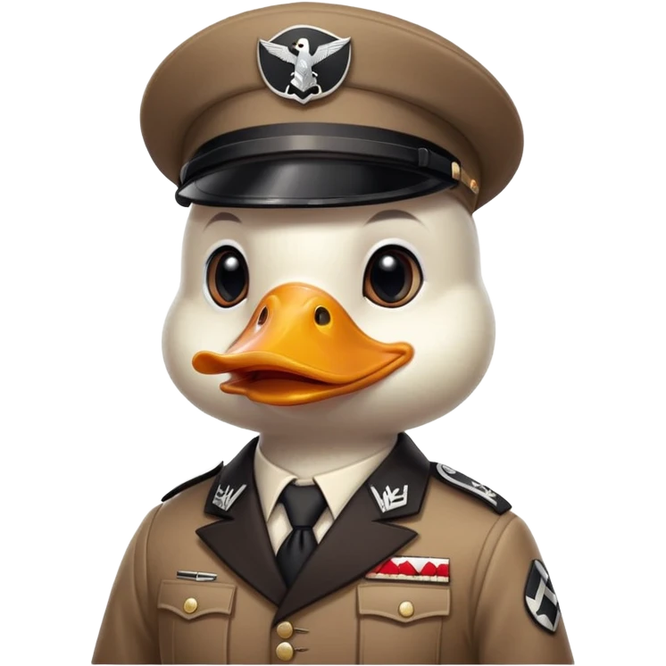 Hitler duck emoji