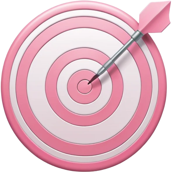 Light pink target store emoji