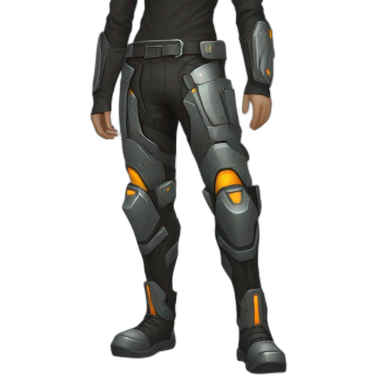 futuristic Technomancer pants armored emoji