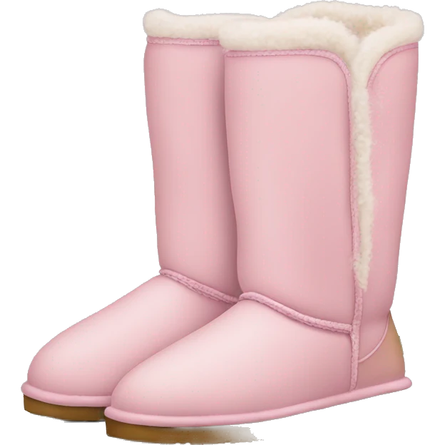 light pink uggs emoji