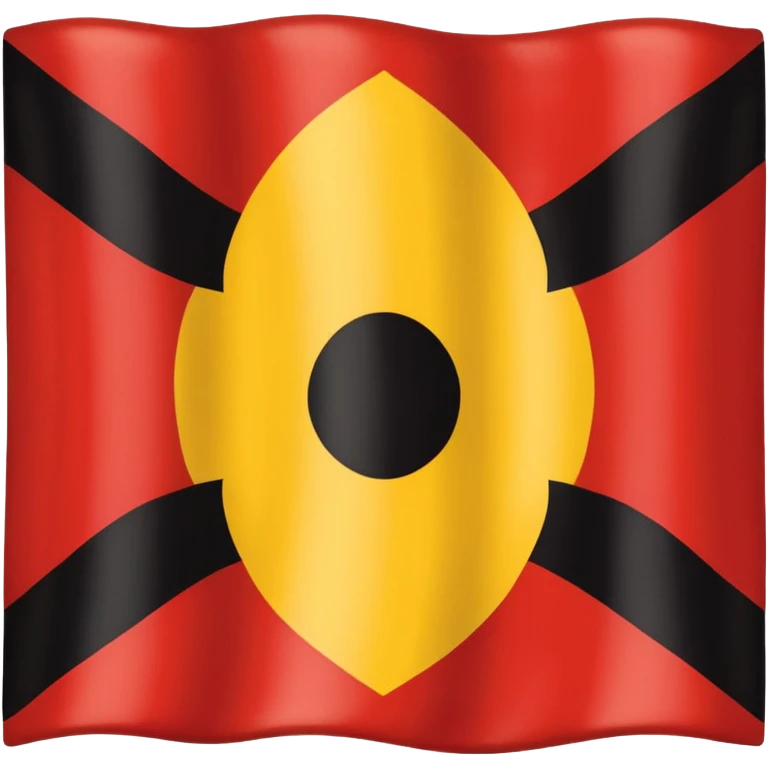 Aboriginal flag emoji
