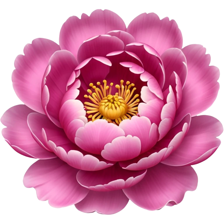 Pink peony emoji emoji