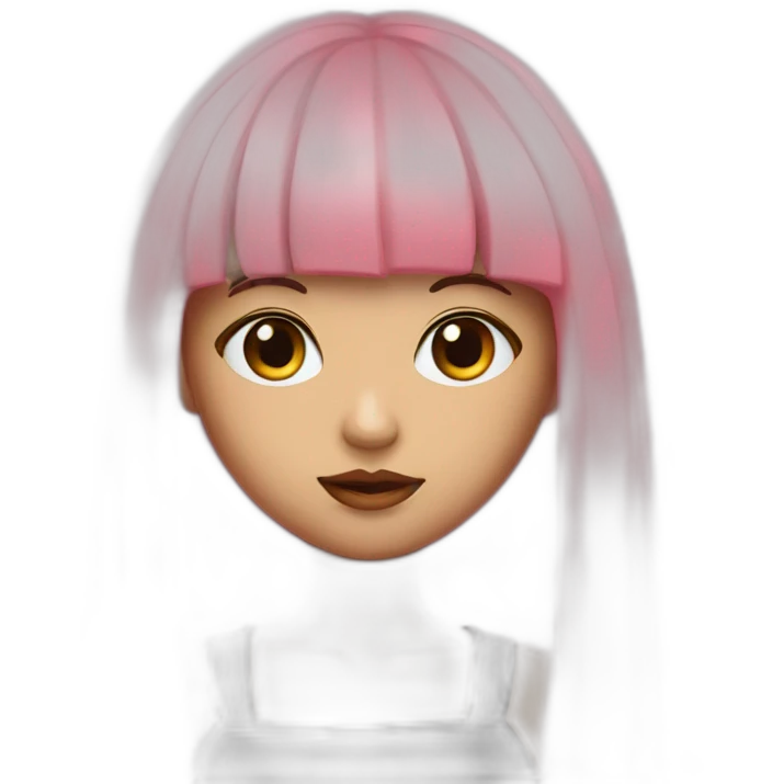Black pink lisa emoji