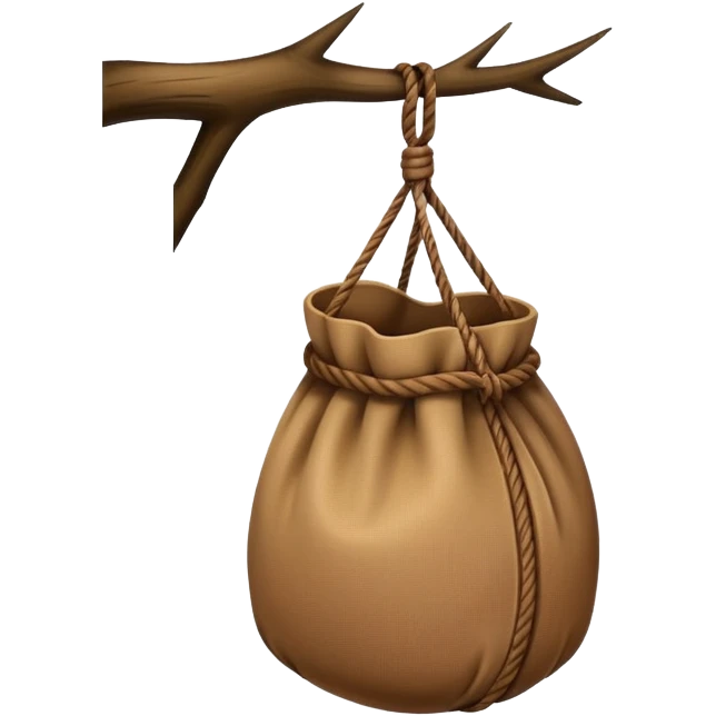 Swinging sack sfw emoji