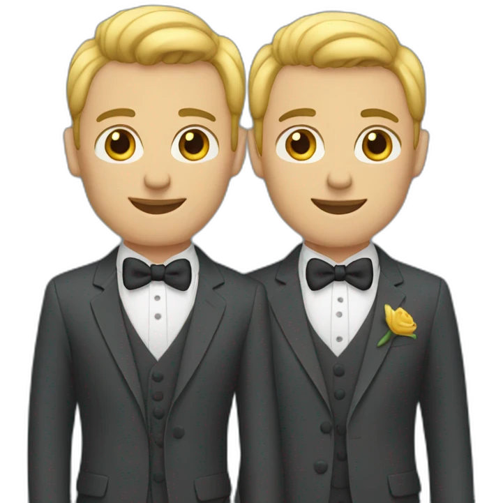 Gay couple emoji