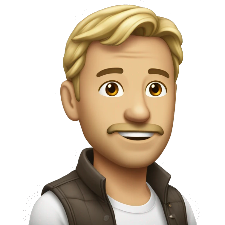 человек играет в поборем emoji