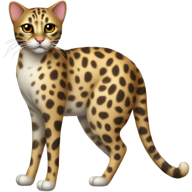 leopard cat emoji