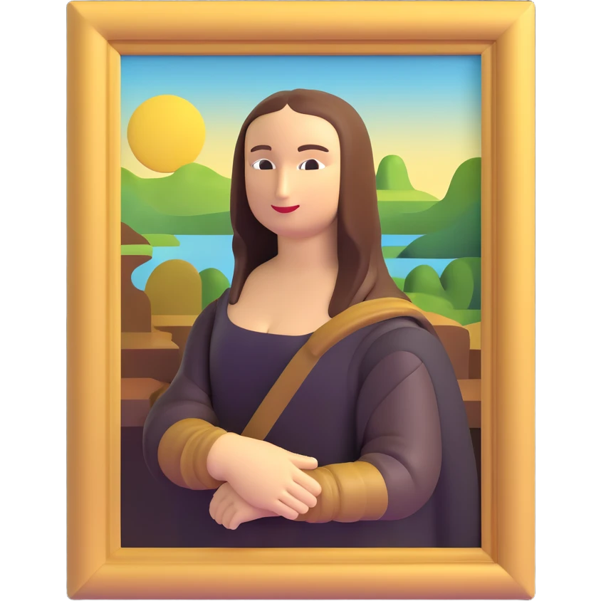 mona lisa emoji