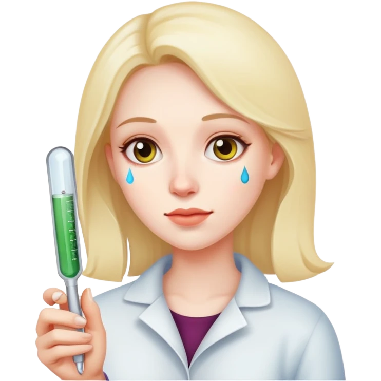 female thermometer emoji
