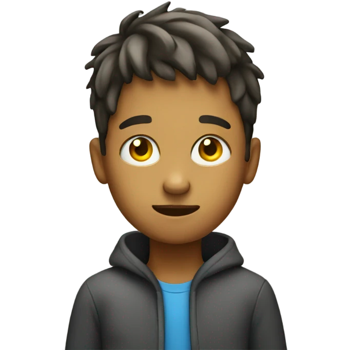 boy with idea focus in his head emoji