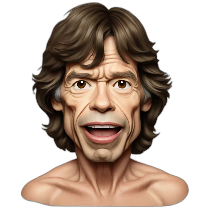 Mick jagger emoji