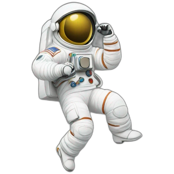 dancing astronaut emoji