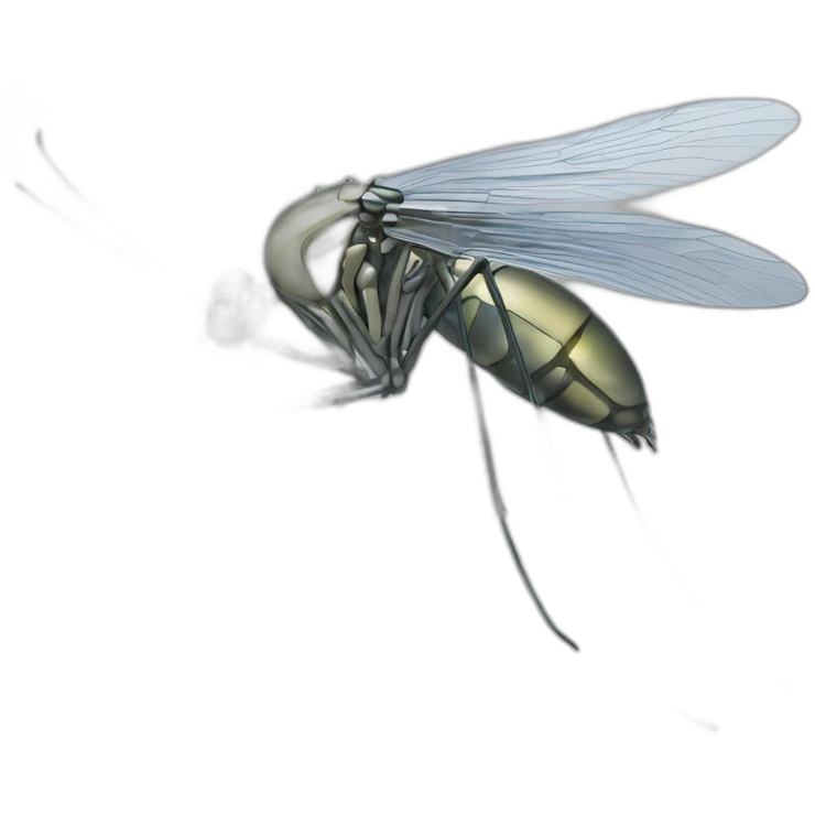 Mosquito  style hajime sorayama emoji