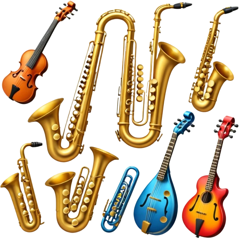 musical instruments emoji