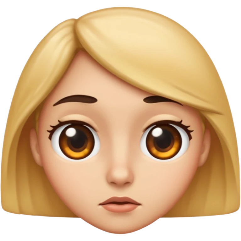 Side eye emoji