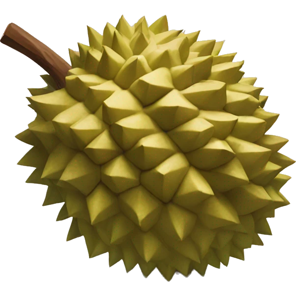 Durian fruit emoji