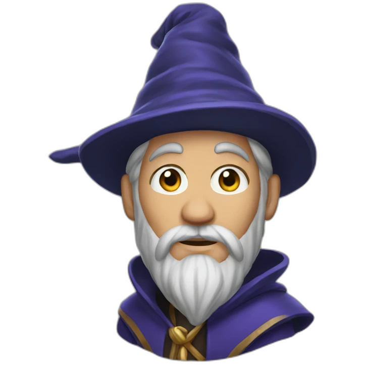 Epic wizard emoji
