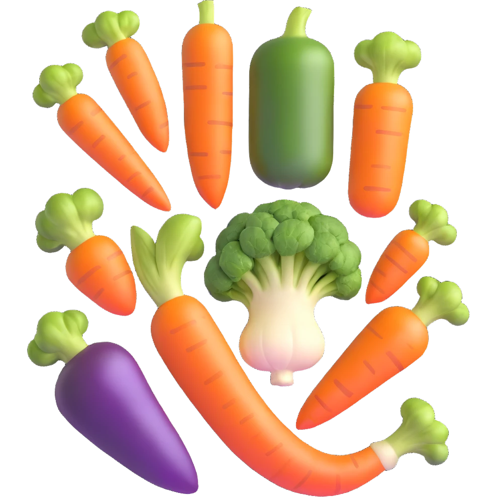 vitamin-rich vegetables emoji