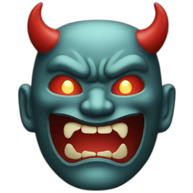 Japanese DEVIL Mask emoji