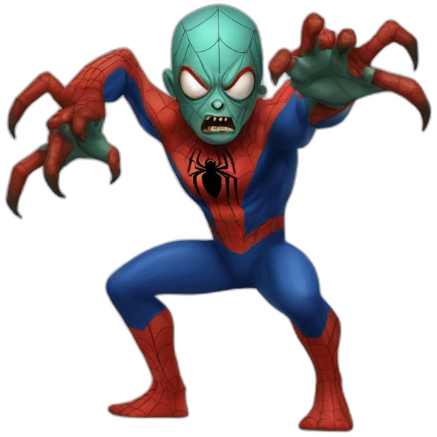 Zombie-Spider-Man emoji