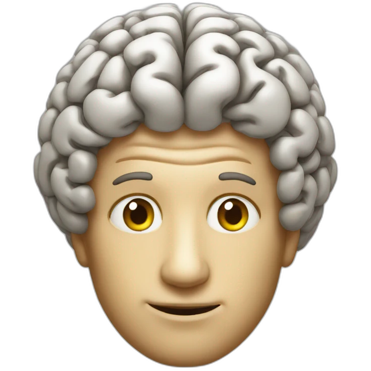 brain man emoji