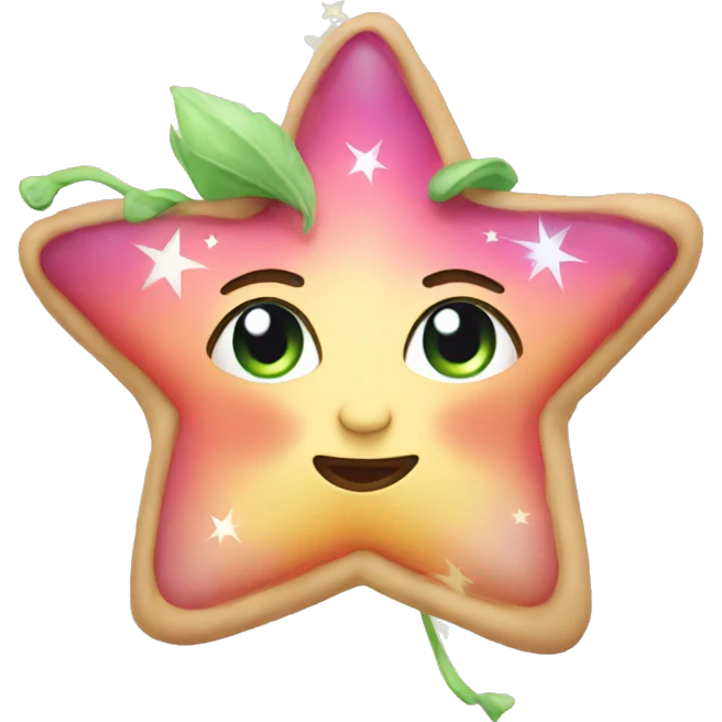 Star shape fairy emoji