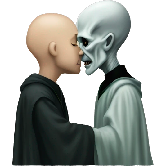 Harry Potter Kissing Voldemort emoji