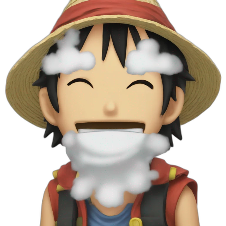 Luffy dort emoji