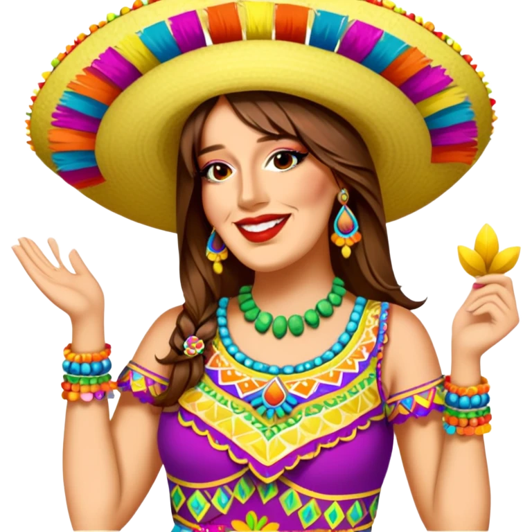 Fiesta Reveler emoji