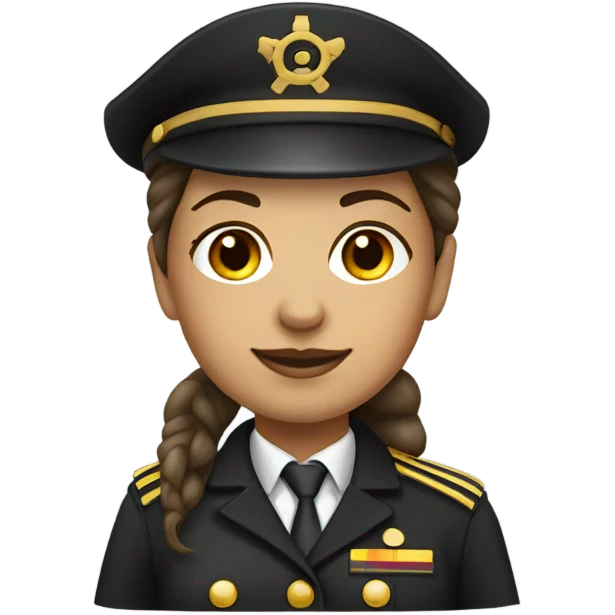 Ship Captain Woman german Skin  emoji
