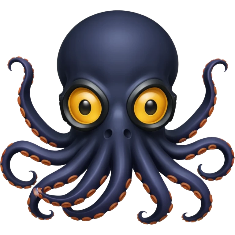 octopus mask emoji