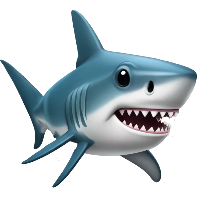 Coquette shark  emoji