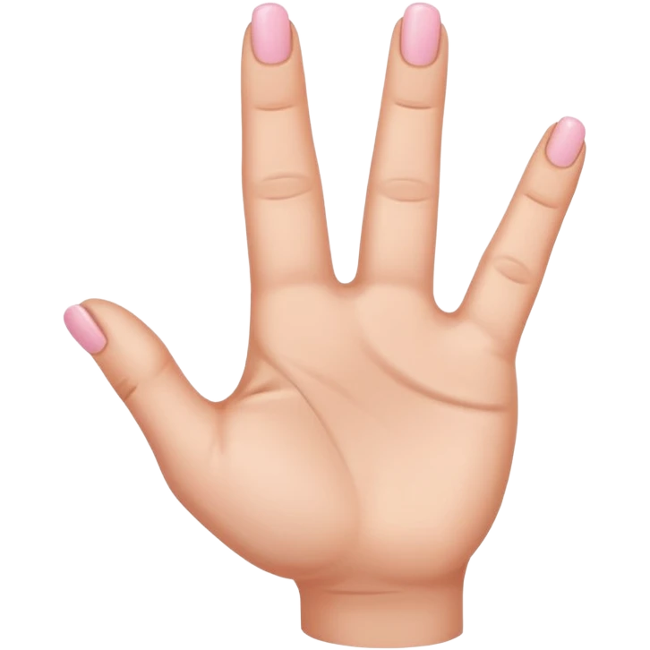 Stick only the pinky finger up, the rest of the fingers down  emoji