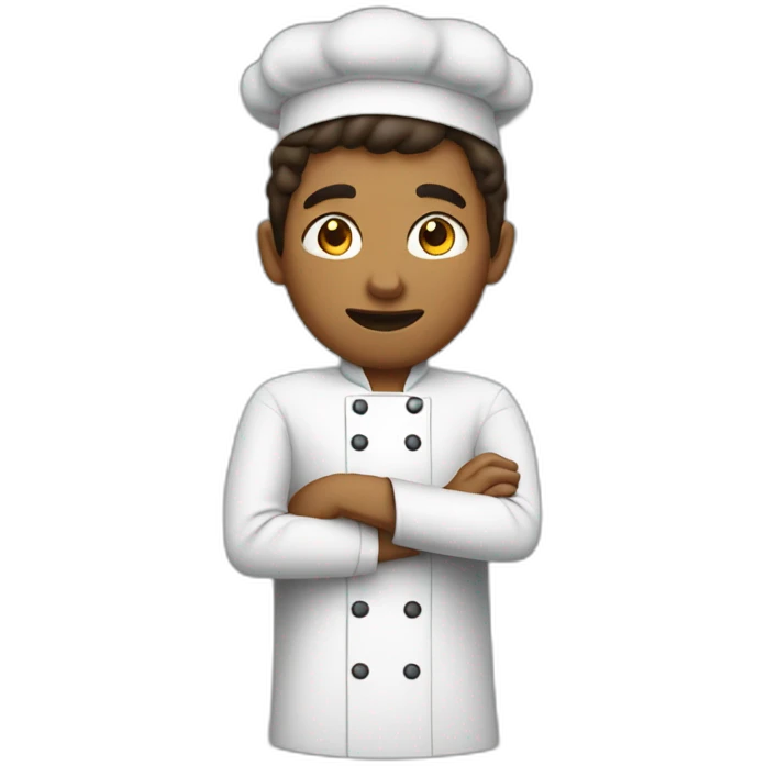someone who says hold up let him cook emoji